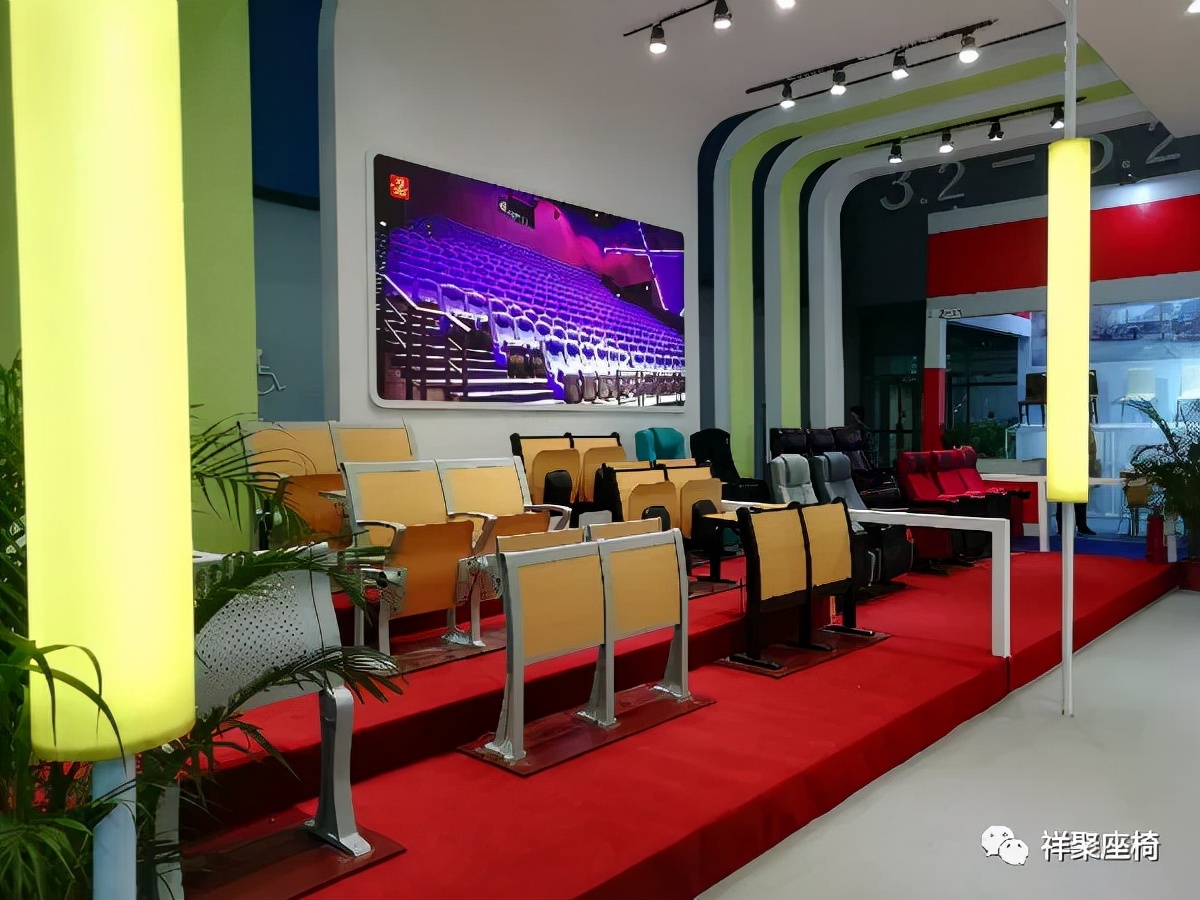 展会|祥聚座椅硬核实力，闪耀家具圈网红打卡地！(图2)