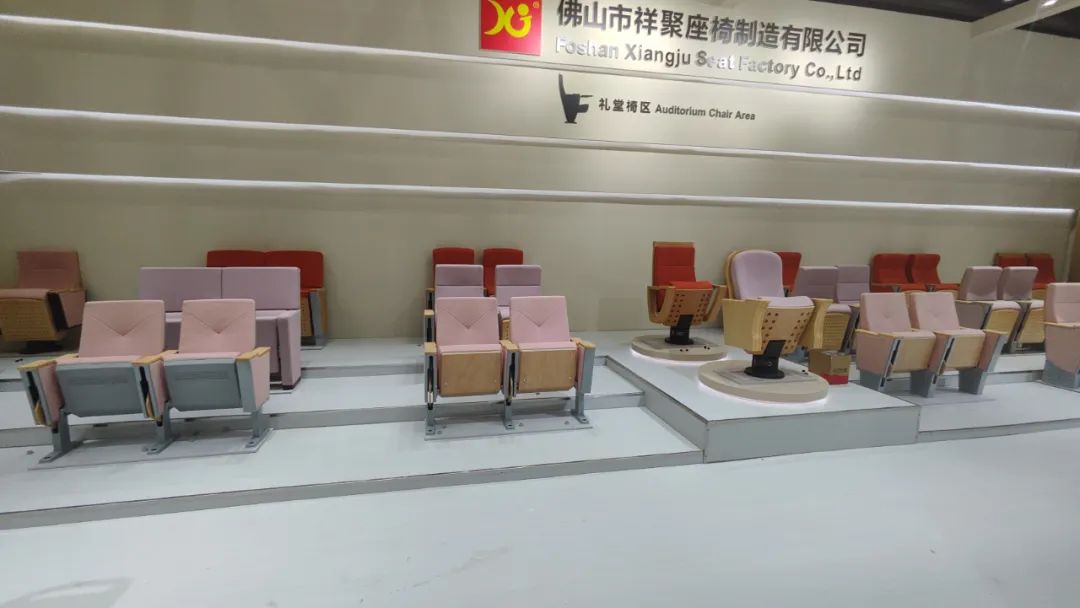 祥聚科创惊艳亮相！直击第55届中国国际家具博览会办公家具展现场(图15)