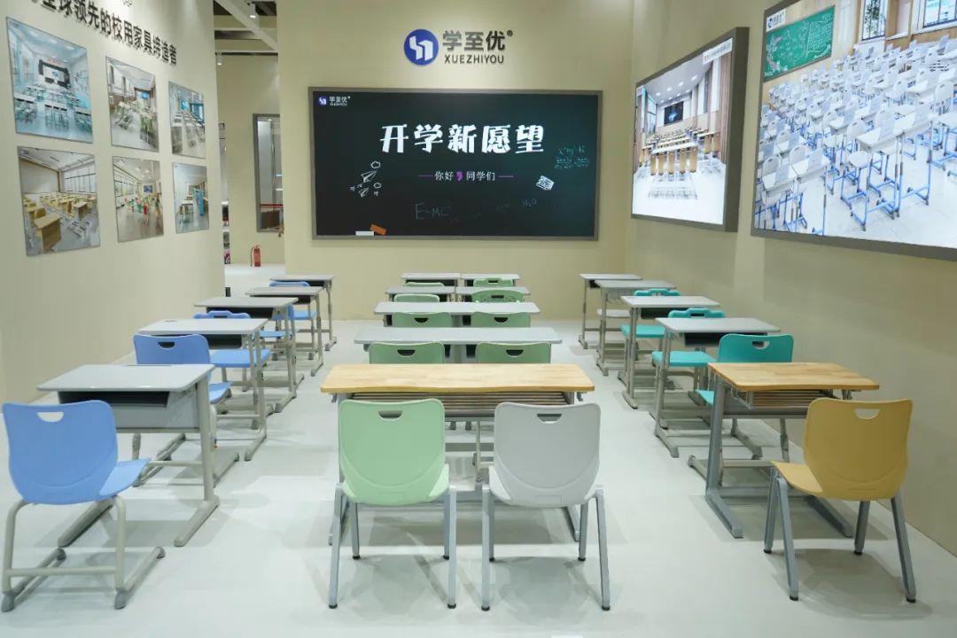 祥聚科创惊艳亮相！直击第55届中国国际家具博览会办公家具展现场(图23)