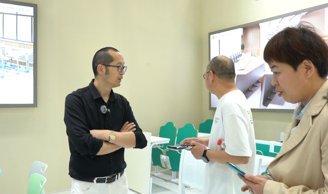 祥聚科创惊艳亮相！直击第55届中国国际家具博览会办公家具展现场(图35)