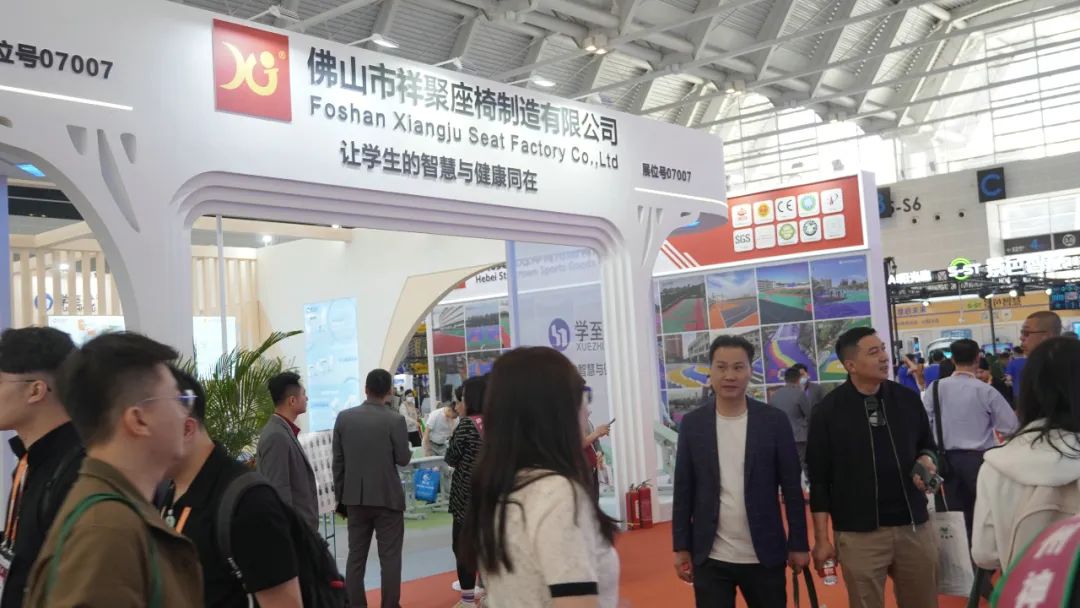 直击展会首日！与祥聚科创共赴第85届中国教育装备展示会(图4)