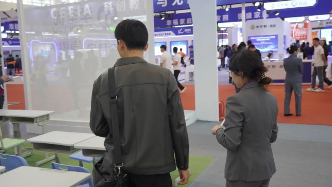 直击展会首日！与祥聚科创共赴第85届中国教育装备展示会(图28)